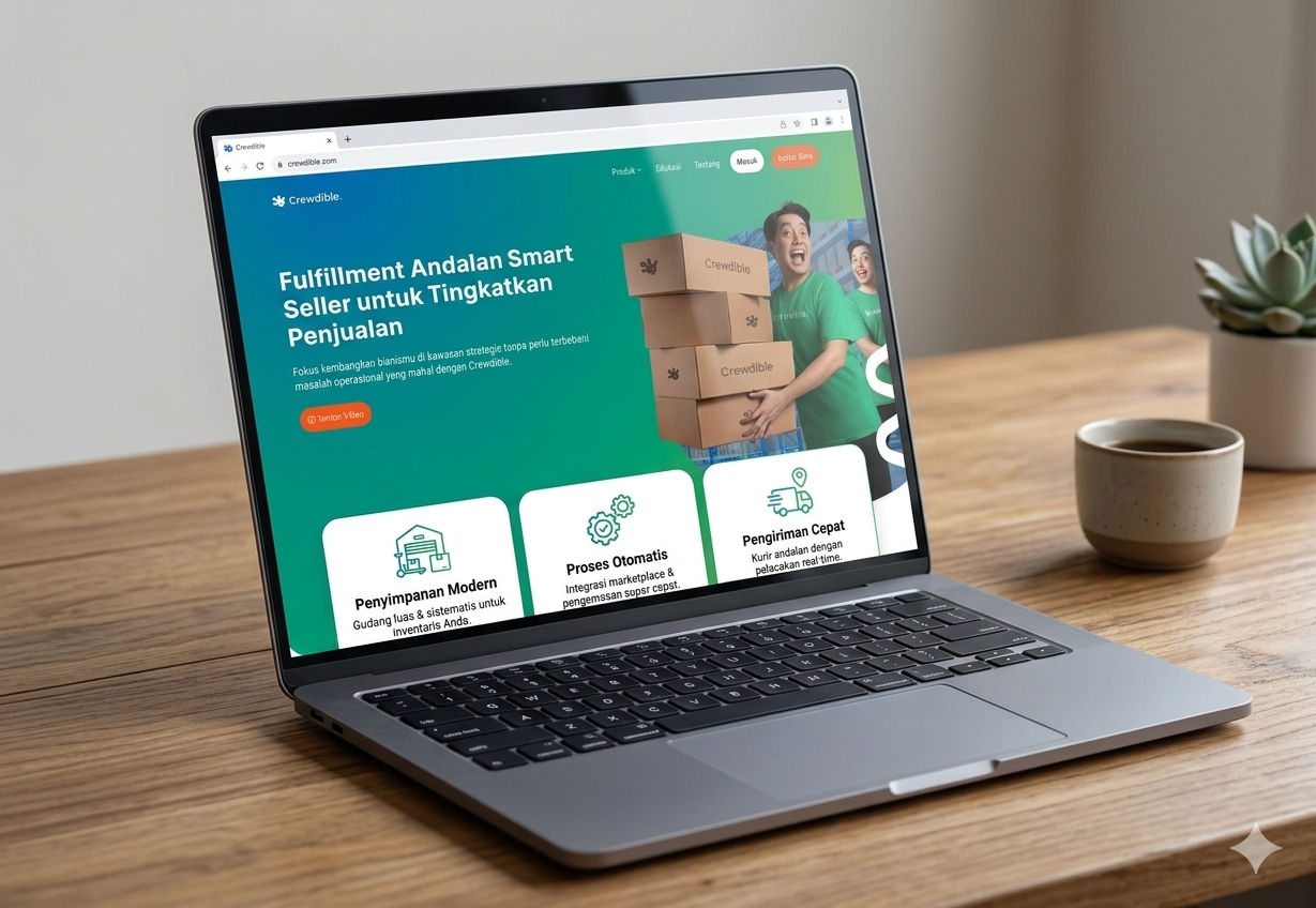 Landing Page Crewdible